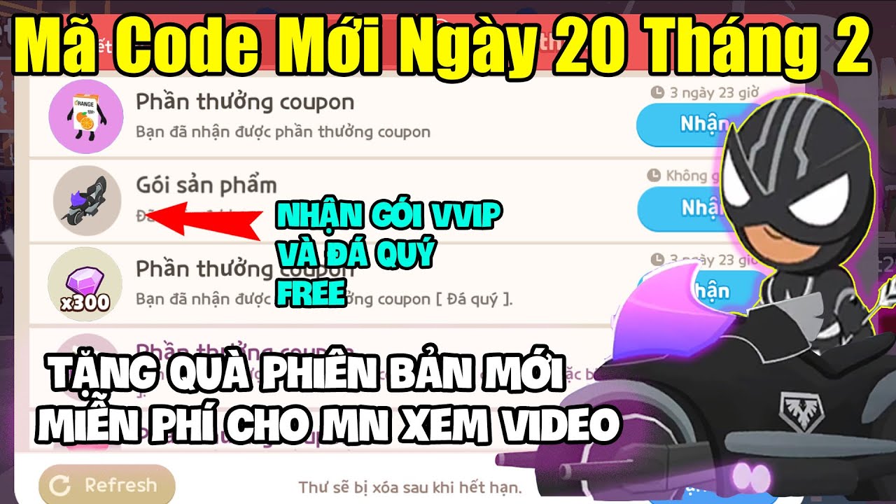 Play Together | Nhập Mã Code Mới Nhất Phiên Bản Cập Nhật Ngày 20 Tháng 2 Nhận Quà Miễn Phí Cực Ngon