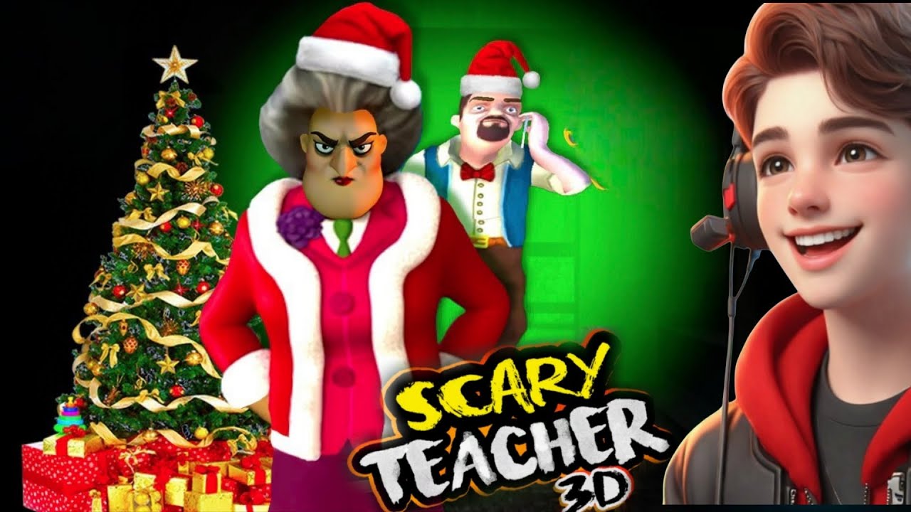 🎄Christmas Celebration Ya Nightmare? | Scary Teacher
