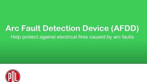 PDL Resi9 Arc Fault Detection Devices (AFDD). How they work and what they protect against.