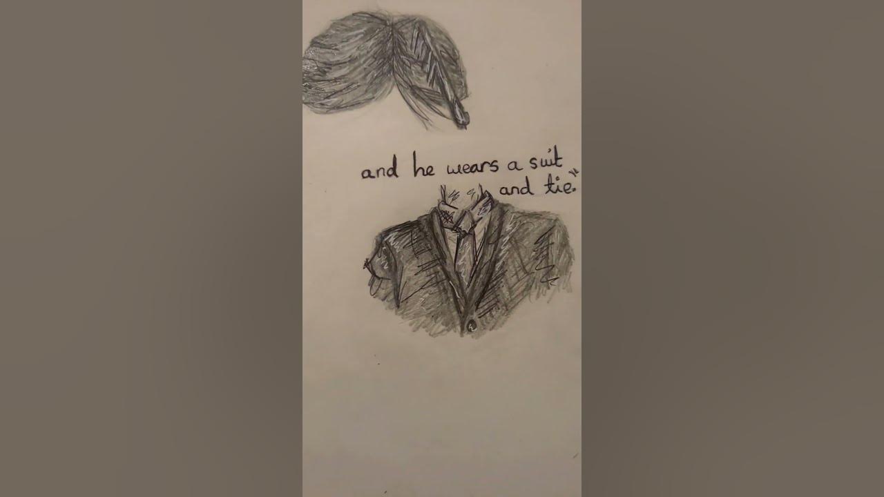 Devil In Disguise || Marino 🩵 #devilindisguise #youngartist #art #lyrics
