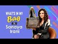 Whats in my bag with sanaya irani  fashion  ghost  koimoi