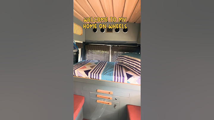 Welcome to my home on wheels🚐❤️ #campervan #motorhome #vanlife #vanlifeindia