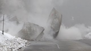 Caltrans News Flash #61 - Kyburz Boulder Blast