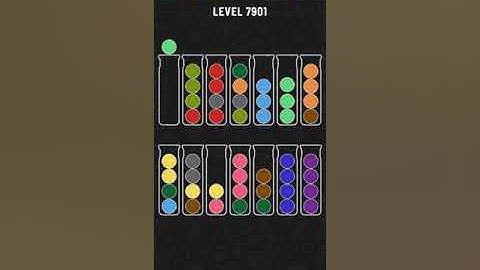 Ball Sort Puzzle Level 7901