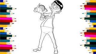 How to Draw Vector: Despicable Me Character Step-by-Step!😍🥰🥰