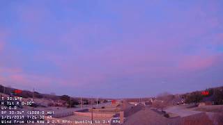 Abilene TX 24 Hour Time Lapse - 20190121 Monday West
