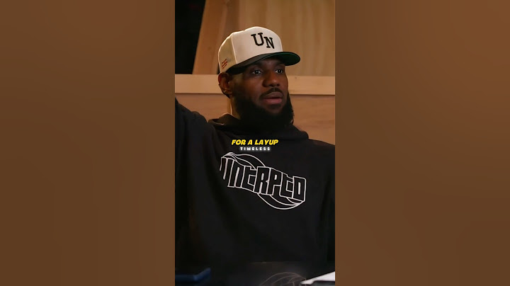 LeBron Breaks Down "The Block"
