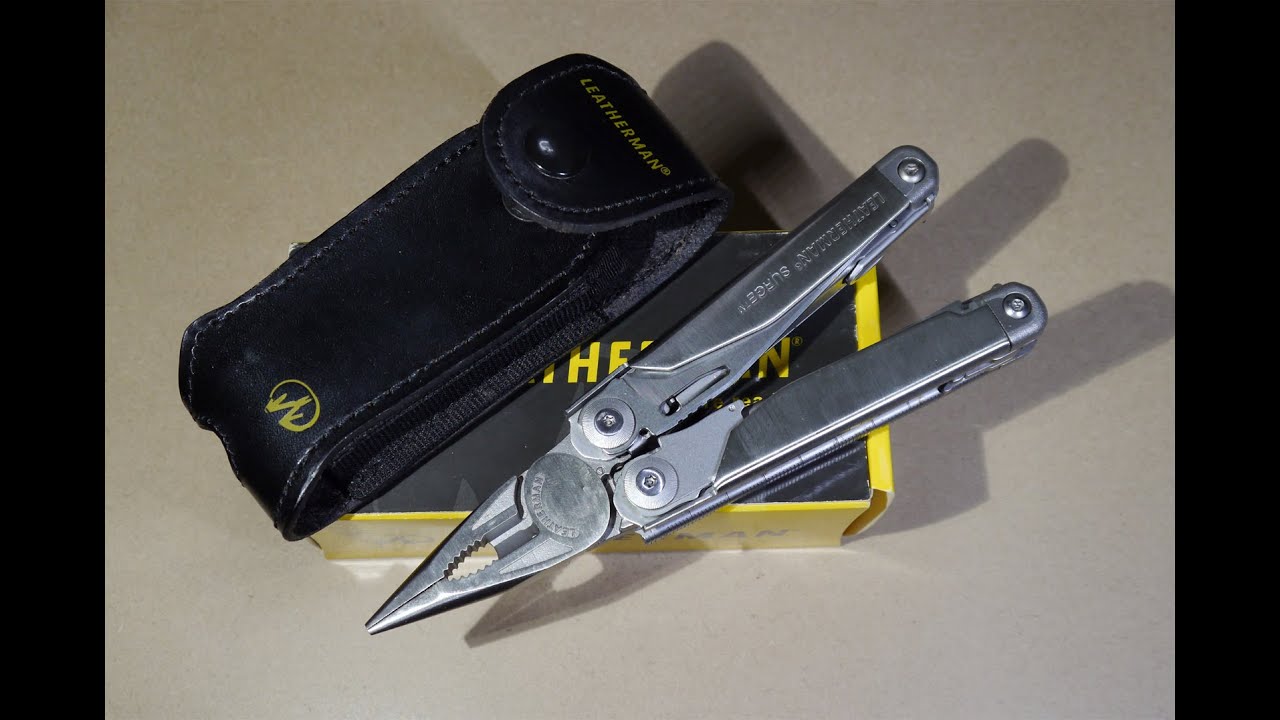 レザーマン　Leatherman SURGE 新品未使用 LEATHERMAN（レザーマン）SURGE Black サージ ブラック [MOLLE