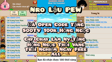 Nro Lậu Mới Nhất / Review Sever Đã Open Tặng 500 Thỏi Vàng Cày Làm Nv Ra Thỏi Vàng Hồng Ngọc Có IOS