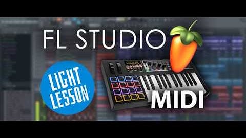 FL Studio 20 уроки на русском - Быстрая настройка миди клавиатуры #уроки #обучение #tutorial