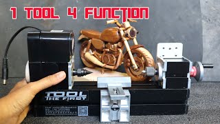 This is what you need.!!! 1 Tool 4 Functions, to make Woodworking Models.