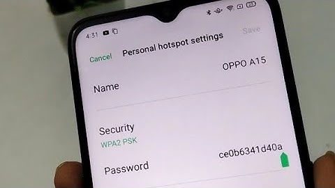 oppo me Hotspot password kaise dekhe,How to show Hostpot password OPPO All Mobile smartphone