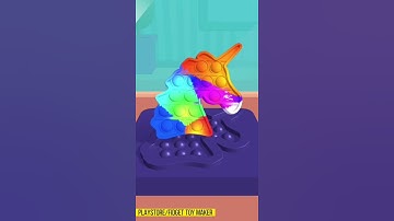 🤯 SATISFYING 🦄 Unicorn Pop it🤯 - Fidget Toy Maker 😻