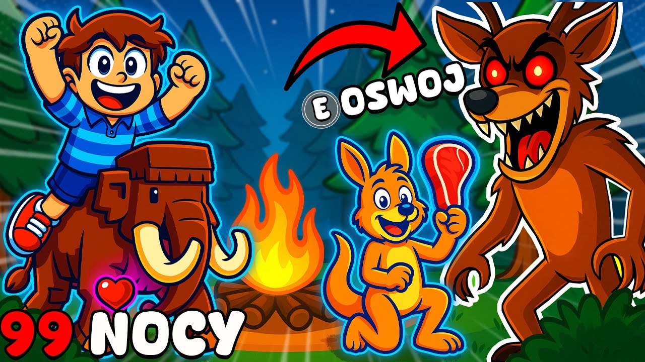 OSWOILIŚMY WSZYSTKIE ZWIERZĘTA! w 99 NIGHT IN THE FOREST w ROBLOX