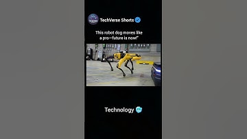 Meet the Robot Dog of the Future! | #AI #Robotics #Shorts"