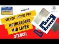 STENCIL  IP12/12 PRO MOTHERBOARD MID LAYER|സ്റ്റെൻസിൽ IP12/12 പ്രോ മദർബോർഡ് മിഡ് ലെയർ