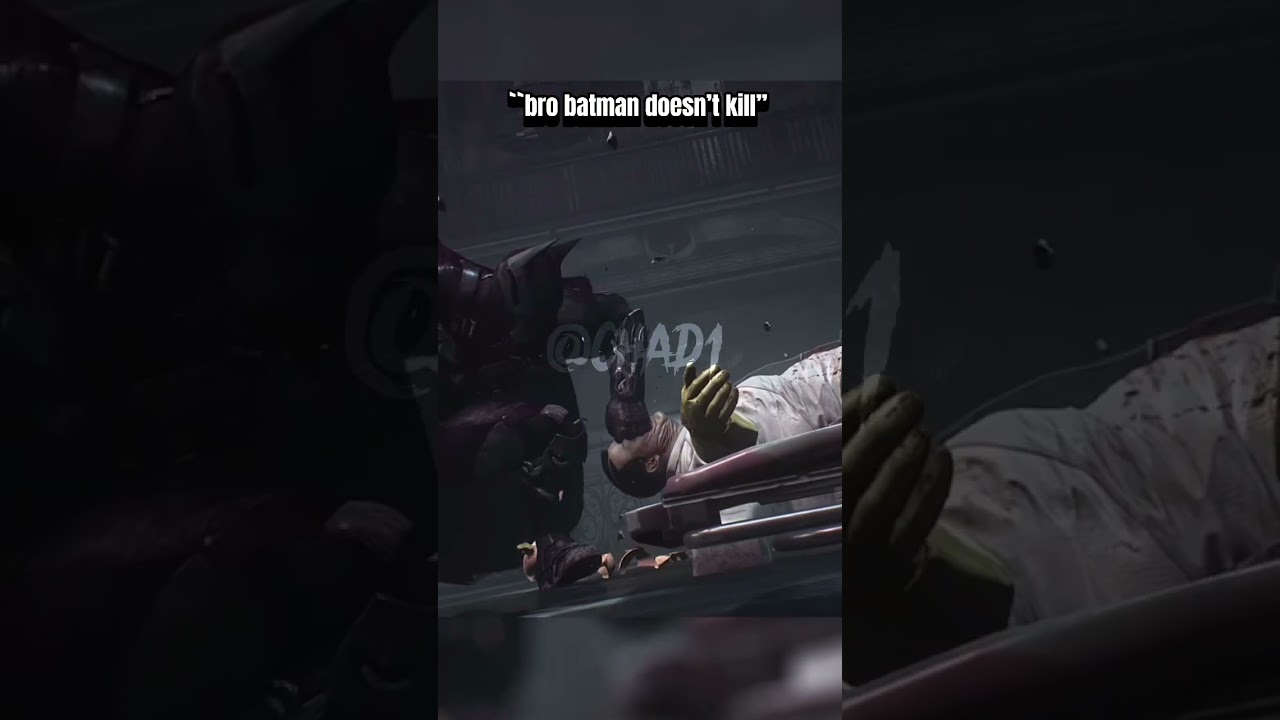 Bro batman doesn’t kill💀 ​⁠