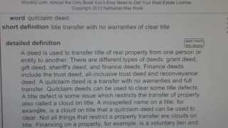 Quitclaim deed title transfer with no warranties of clear a is used to
real property from one person or entity another. there...