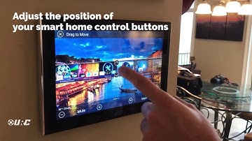 Customize your touch screen with URC Total Control