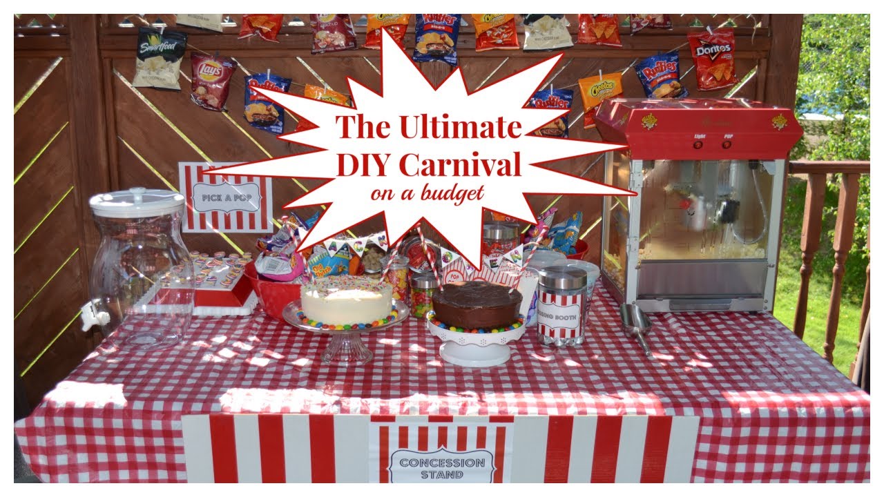 The Ultimate DIY Carnival Party… on a budget 🎟 