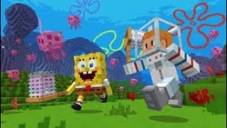 MENCOBA  DLC SPONEBOB MINECRAFT PE 5 MNT screenshot 1