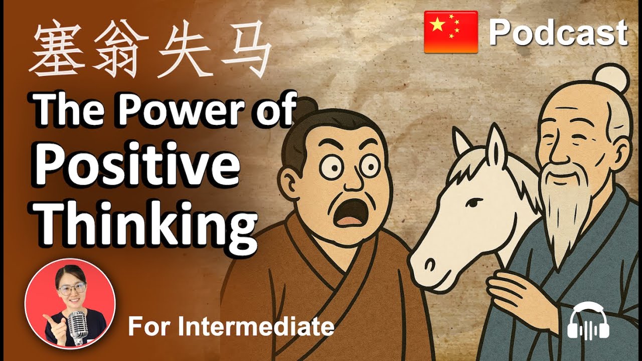 HSK3+| Chinese Listening Practice | Is Bad Luck Actually Good? 塞翁失马 | Intermediate Chinese Podcast