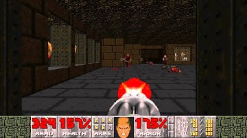 Doom II: Hell on Earth - Map05: The Waste Tunnels (Ultra-Violence, 100% Kills, 100% Secrets)