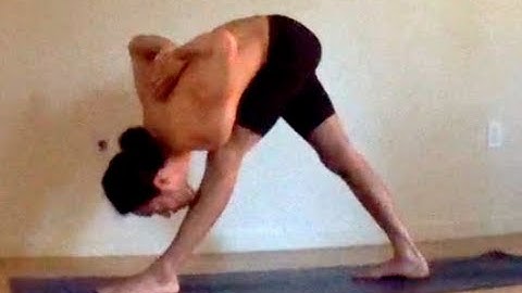 forward bends with a twist!