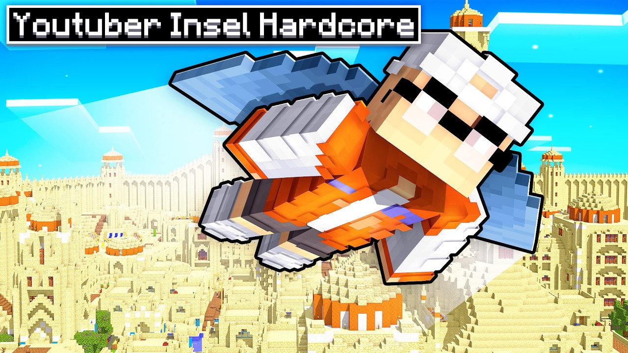 ich BESUCHE YOUTUBER INSEL HARDCORE nach 100 Tagen - Minecraft