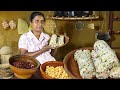 cooking videos💕kadala cowpea mix pittu 💕a nutritious meal from breakfast💕 preparing village kitchen
