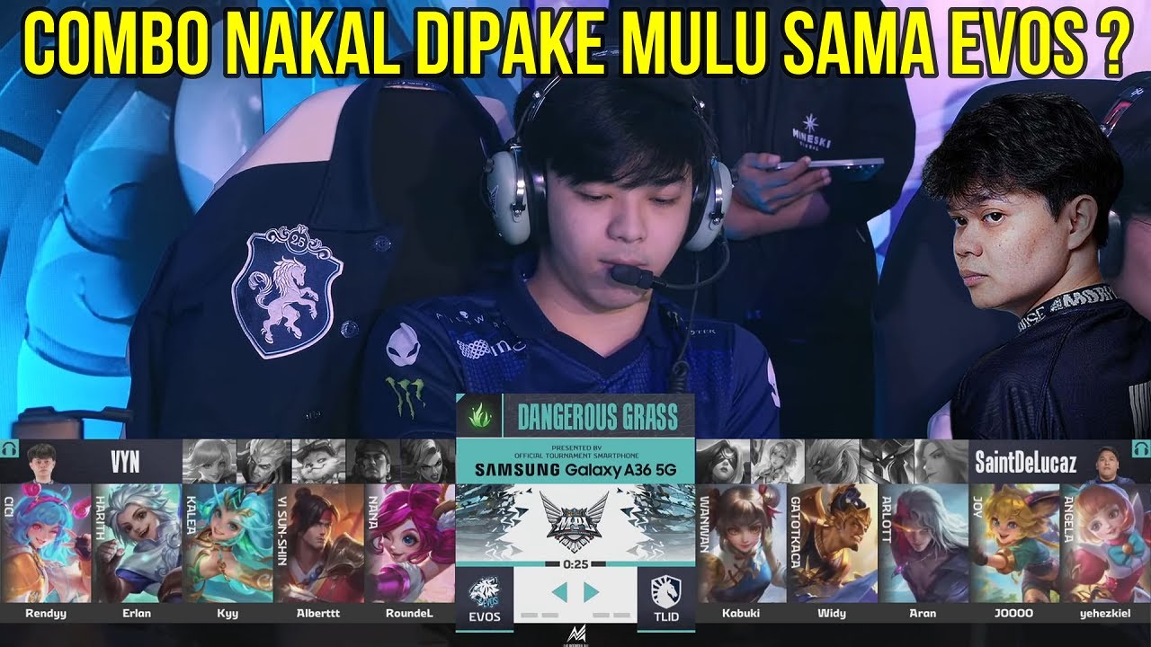 EVOS VS TL ID GAME 1 | COMBO NAKA NANA KALEA IS BACK