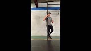 Overcoming Isometric - Standing Hip Flexor Push