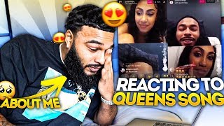 REACTING TO MY GIRLFRIEND’S SONG ABOUT ME..😢
