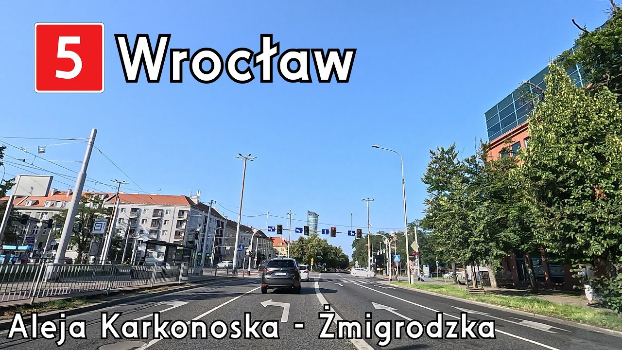 Wrocław: Aleja Karkonoska - Żmigrodzka