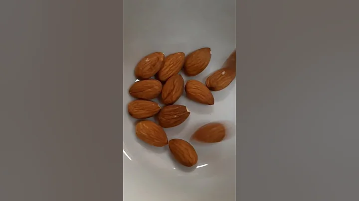 Satisfying Sounds Almond Nuts#shorts#asmr...  #tre...