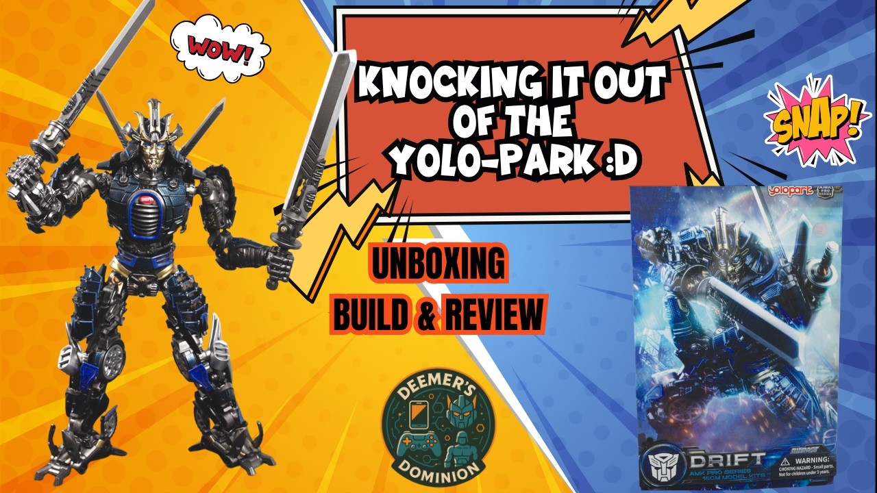 Yolopark AMK Pro Transformers AoE Drift Pre-Assembled Model Kit