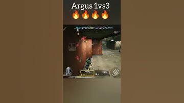 ARGUS CLUTCH 1VS3🔥🔥IN ALCATRAZ #codm #codmobile #codmclips #codmclutch #alcatraz
