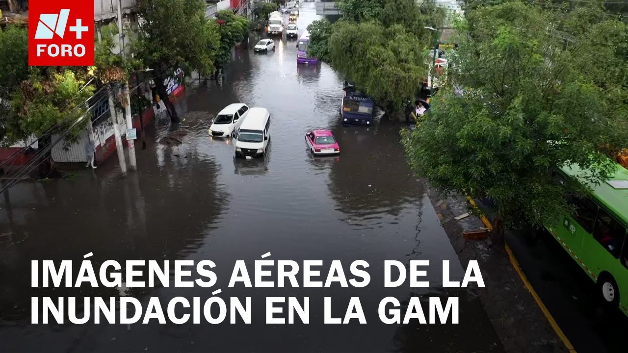 Inundaciones en la GAM hoy: Autos varados y comercios afectados en CDMX - Las Noticias