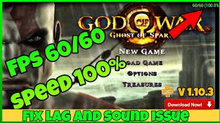 GOD OF WAR GHOST OF SPARTA 60 FPS SEM LAG - PPSSPP 2021 