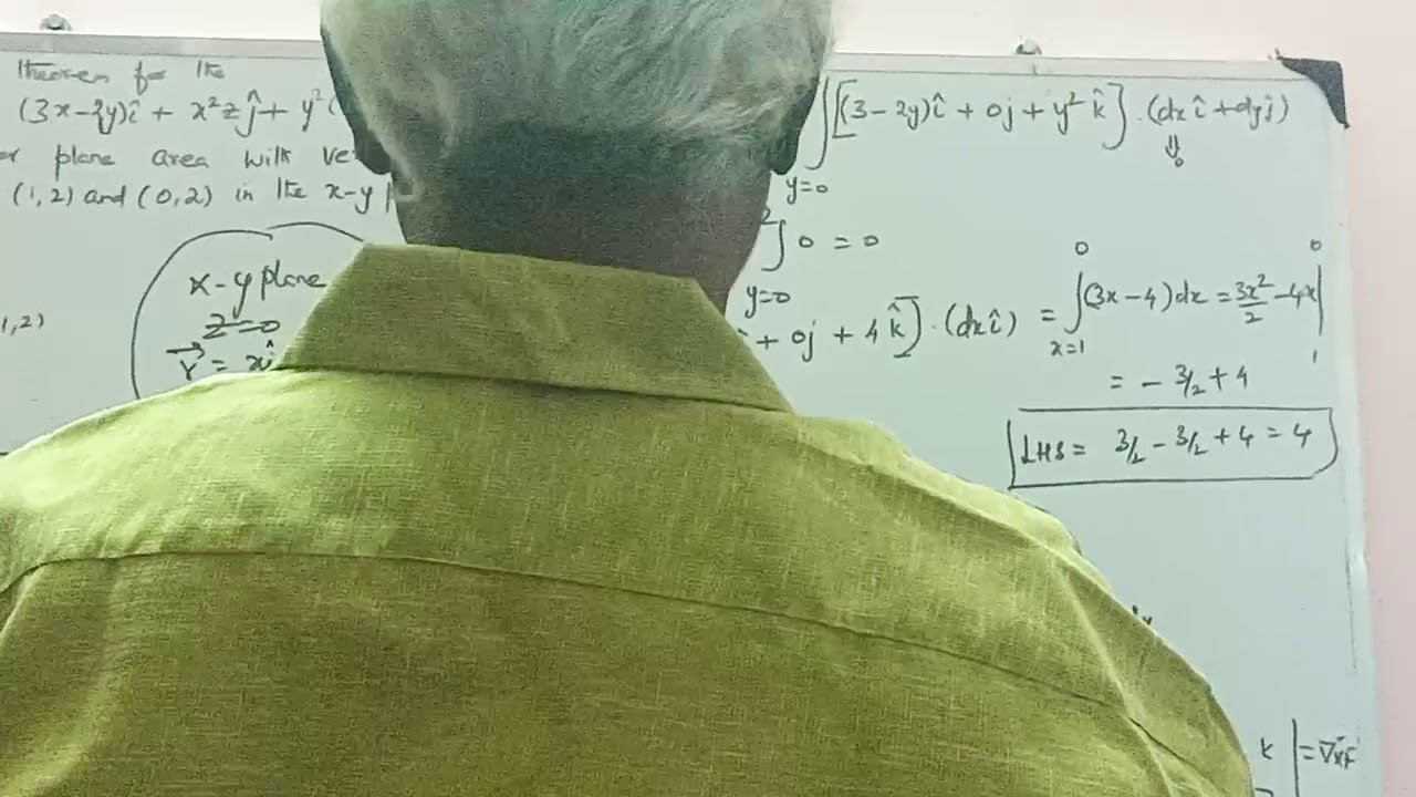 Stokes theorem verification