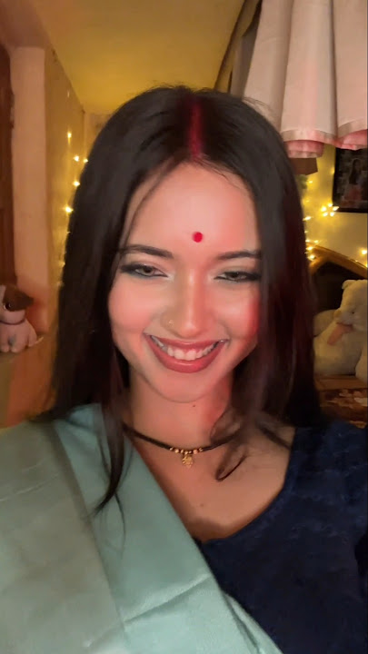 the most Requested Bengali look let me know if you like it 😁 obhodro prem 💓