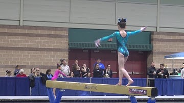 2019 9.500 Level 6 Beam Routine Video| Bella Lim| Star Struck Invitational