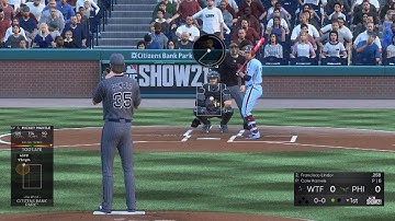 MLB The Show 21 - Mookie Selling Out to Make a Great Diving Catch