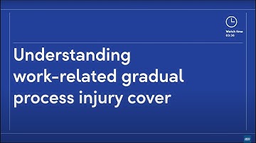 The essentials of work-related gradual process injury | ACC New Zealand