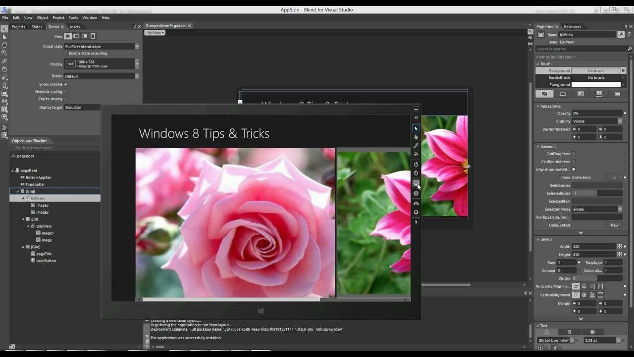 Snap View Windows 8 Tips & Tricks. Snap View con Blend (XAML/C#) - YouTube
