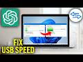 كيفية إصلاح بطء سرعة نقل البيانات في منفذ USB 3.0 - انخفاض سرعة نقل البيانات