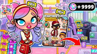 EL NUEVO AUTOBUS 🚍+ UNIFORME ESCOLAR *TODAS LOS SECRETOS Y HACKS* ACTUALIZACION EN AVATAR WORLD