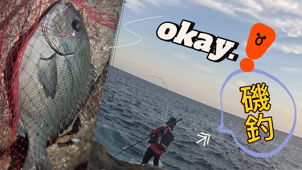 《okay磯釣》（93）優面來襲⋯黑/白毛全日恭候嘅日子⋯￼
