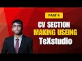 Level Up Your CV: Add Education & Experience in LaTeX with TeXstudio | Easy CV Design | Part 4