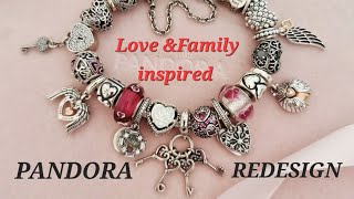 Redesigning my most meaningful Pandora bracelet 🕊️ Love & Family 💕